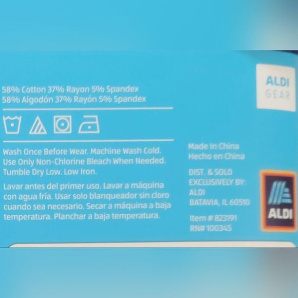 LAST ONE!  ALDI SZ M Ladies Pajamas 2023 Capsule Collection AISLE OF SHAME - Picture 9 of 10